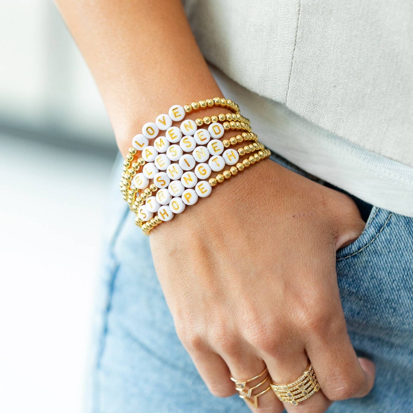 Blessed Beaded Bracelet