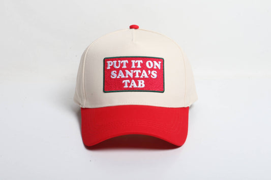 Put it On Santa's Tab Cap