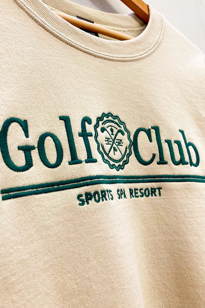Embroidered Golf Club Sweatshirt