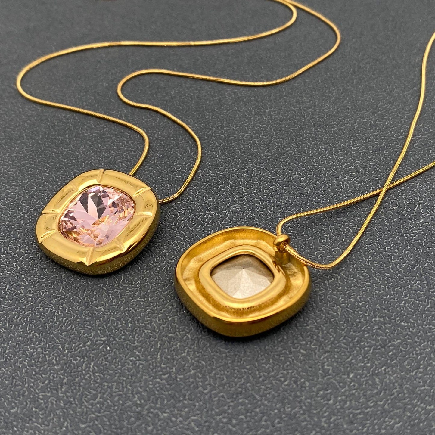 18K Gold Plated Stainless Steel Necklace