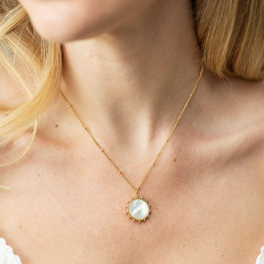 Pendant with Shell Center