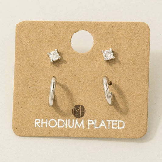 Mini Four Piece Post Stud Earrings