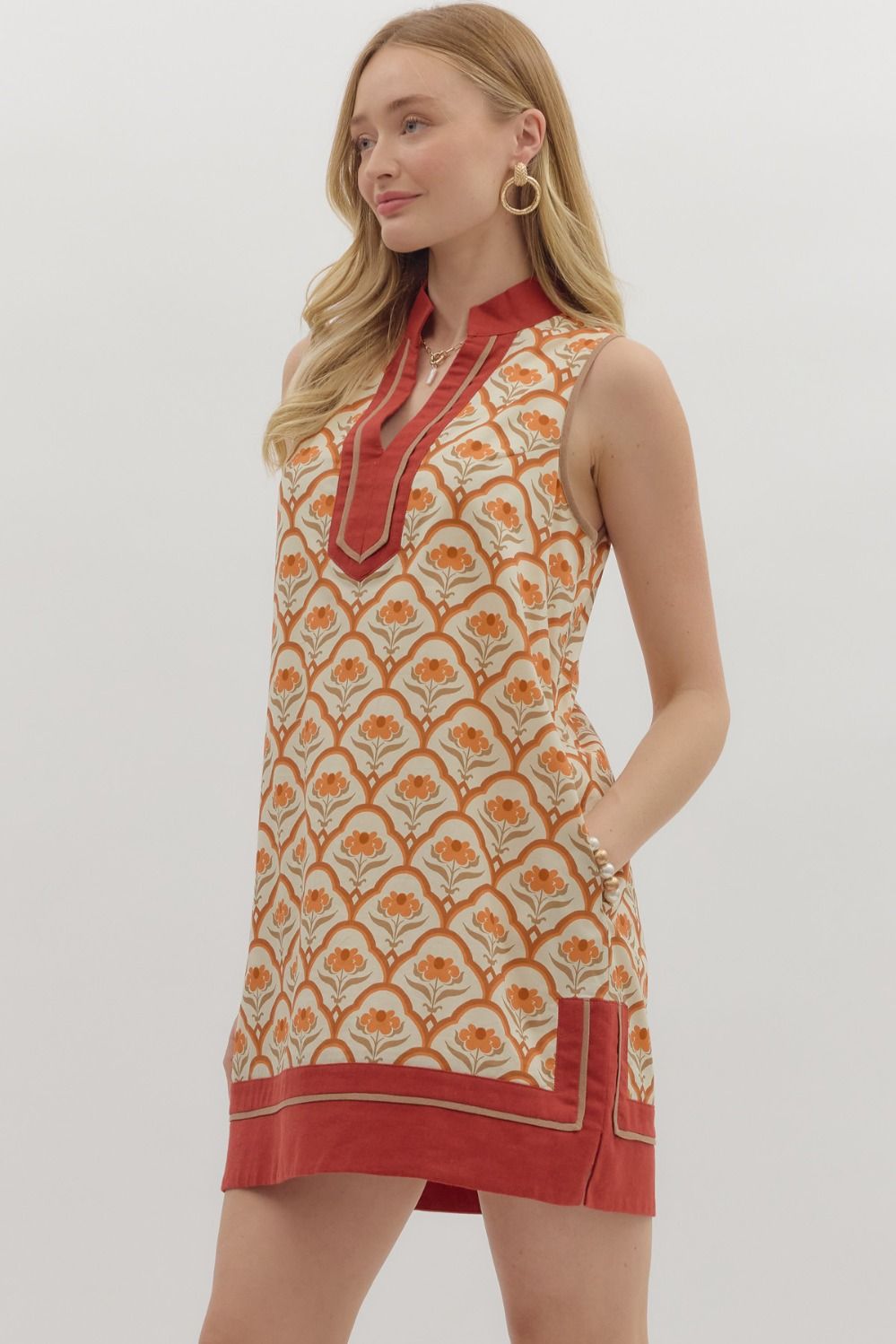 Autumn Breeze Mini Dress