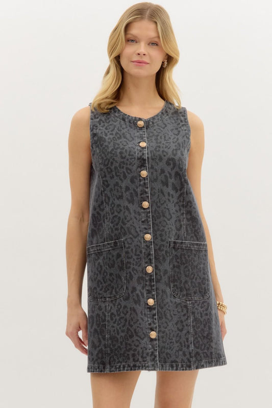 Wild Side Denim Dress