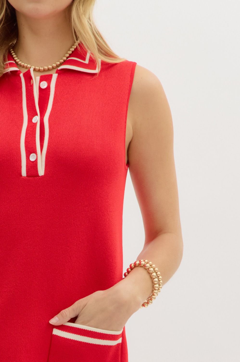 Varsity Chic Knit Dress
