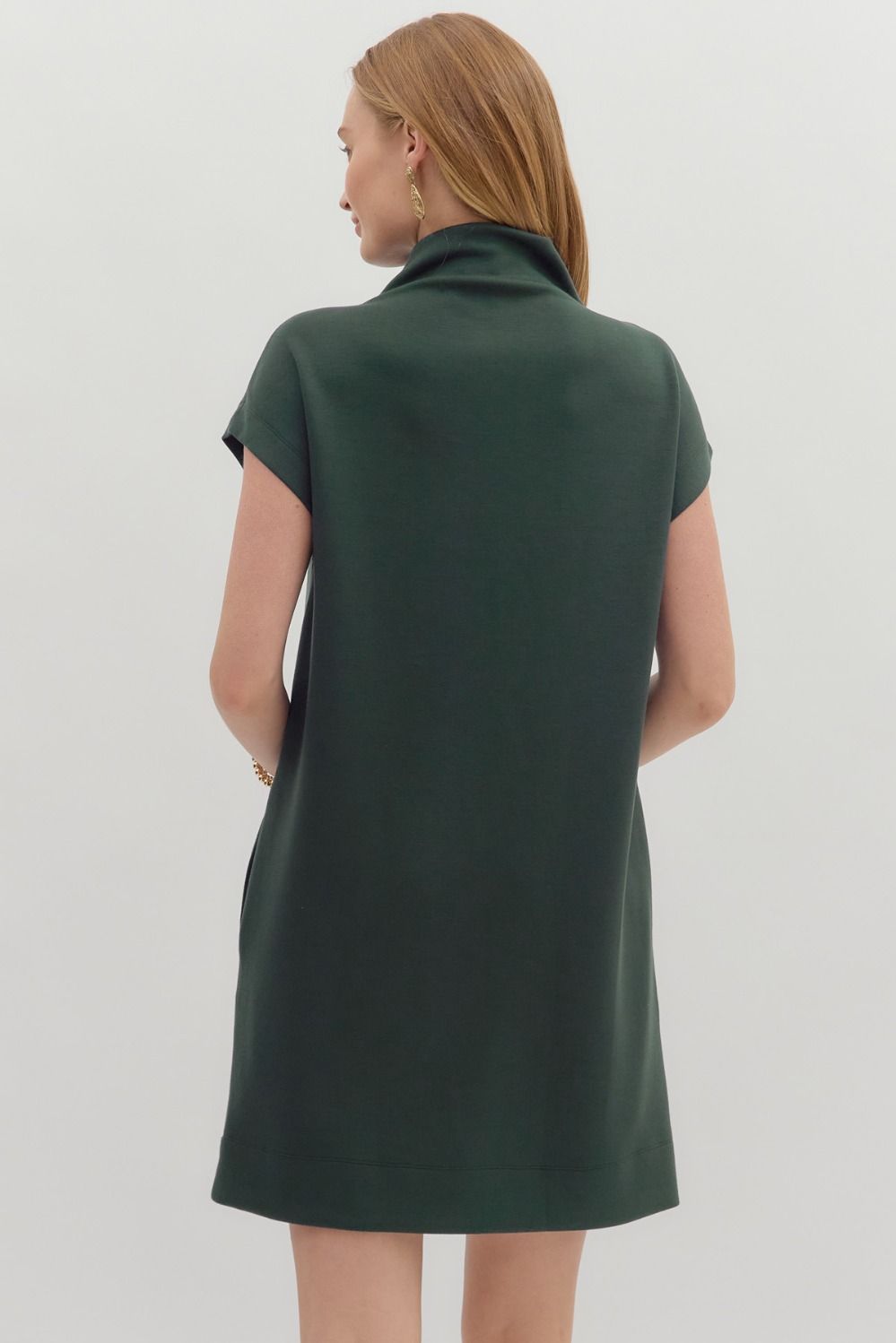 Emerald Grace Slip Dress