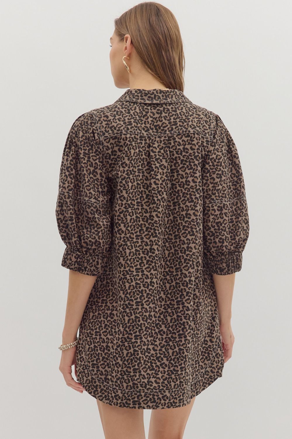 Cheetah Chic Mini Dress
