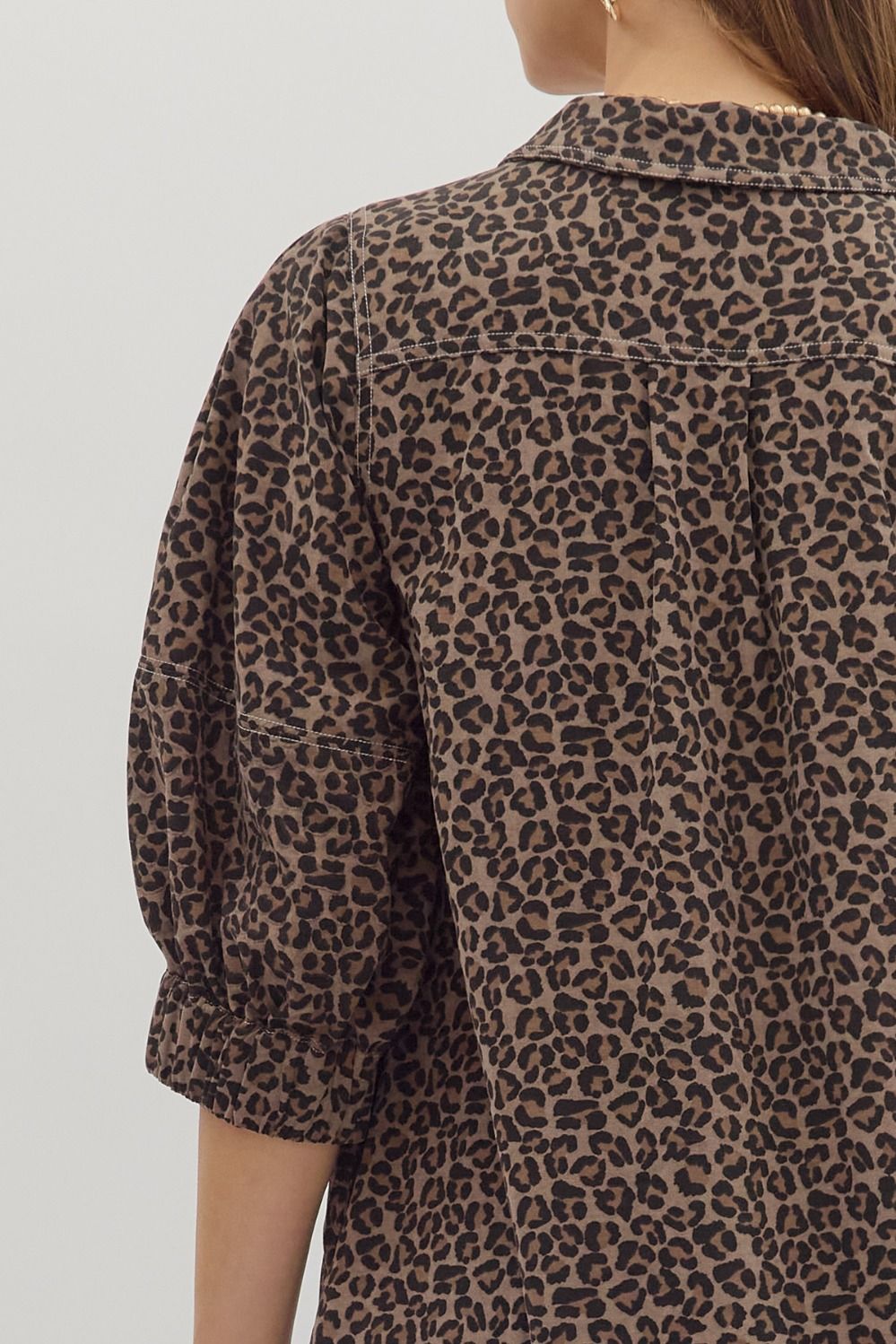 Cheetah Chic Mini Dress