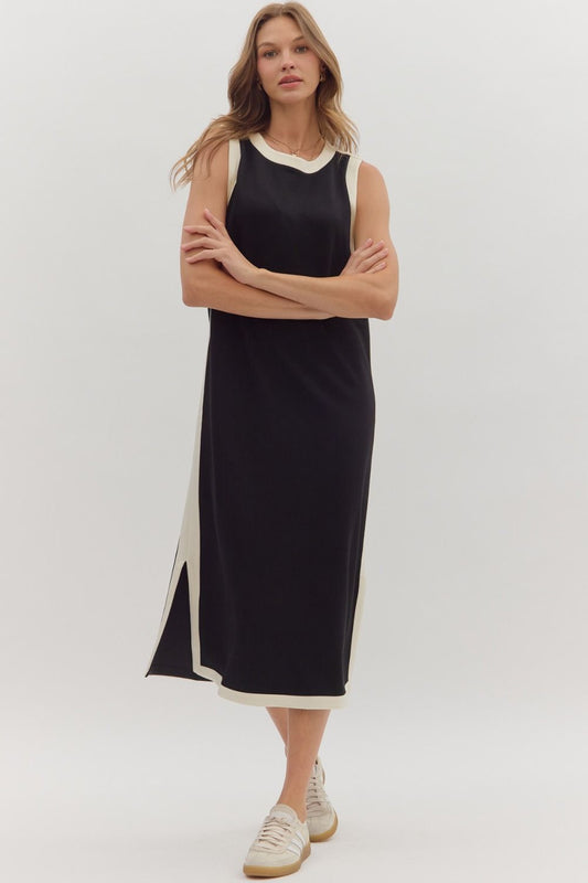Kate Minimalist Midi Dress