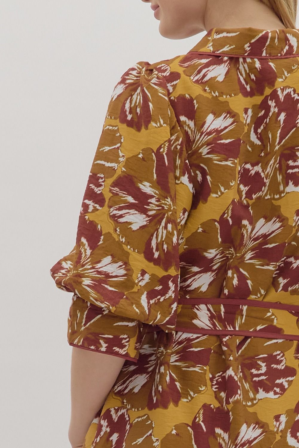 Elizabeth Taylor Tie Waist Dress
