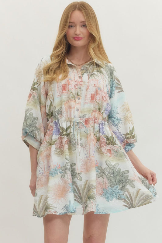 Darling Dessert Swing Dress