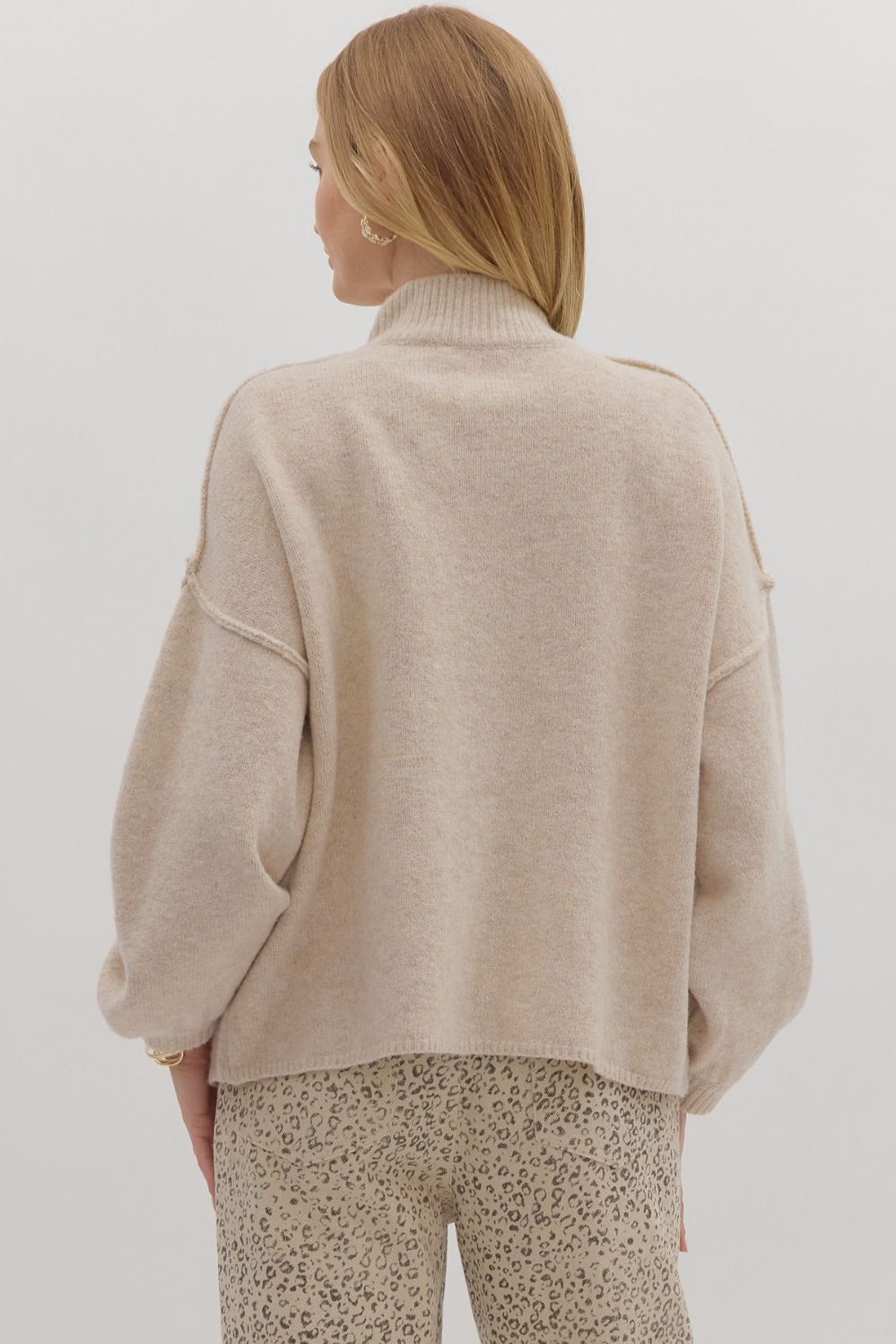 Oatmeal Luxe Layer Cardigan