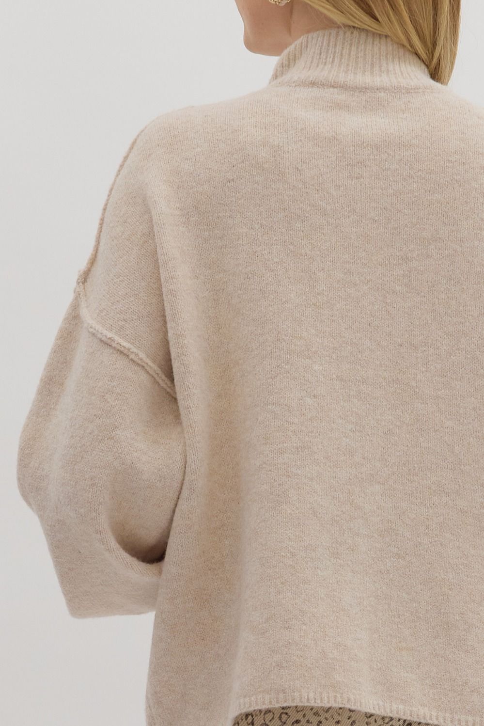 Oatmeal Luxe Layer Cardigan