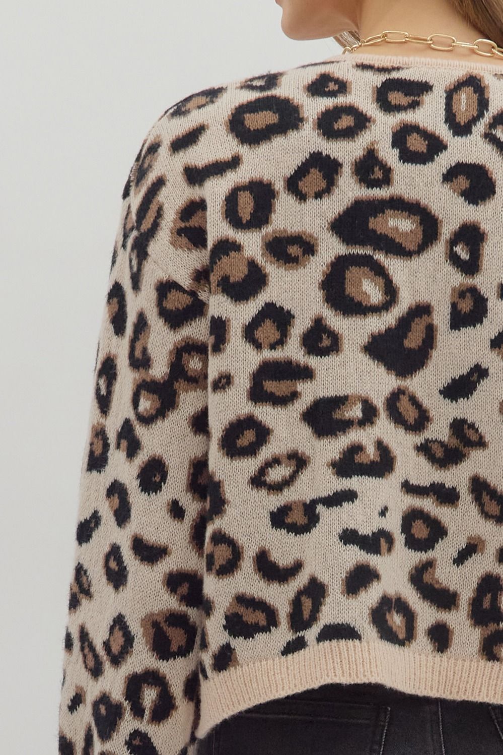 Leopard Luxe Knit Cardi