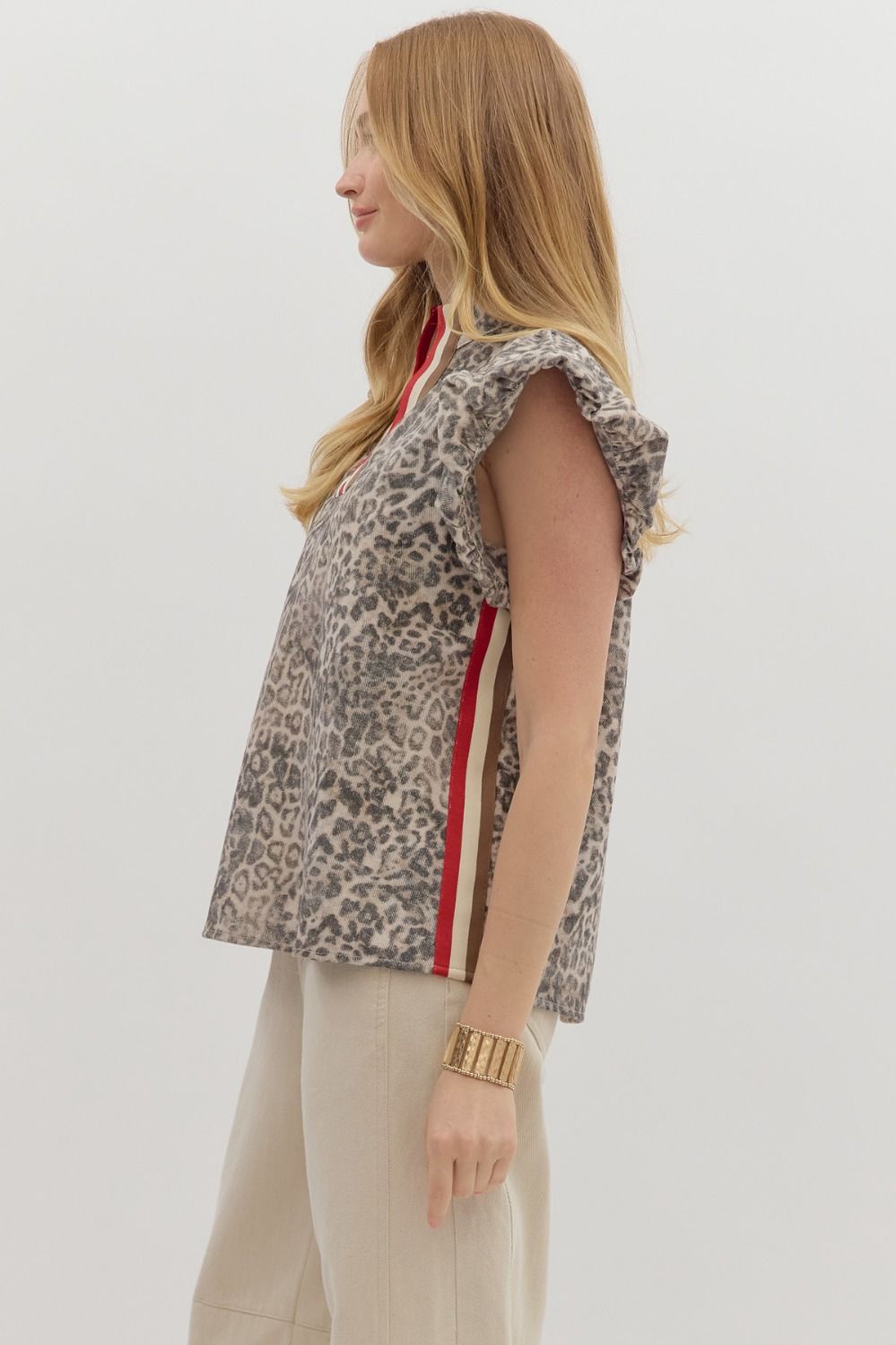 Savanna Stripe Top