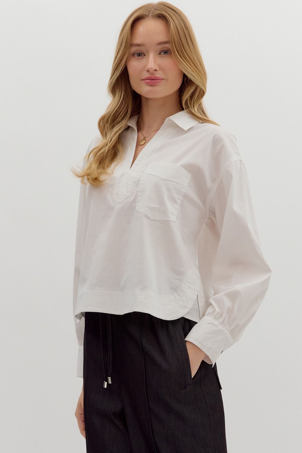 Chic Office Blouse