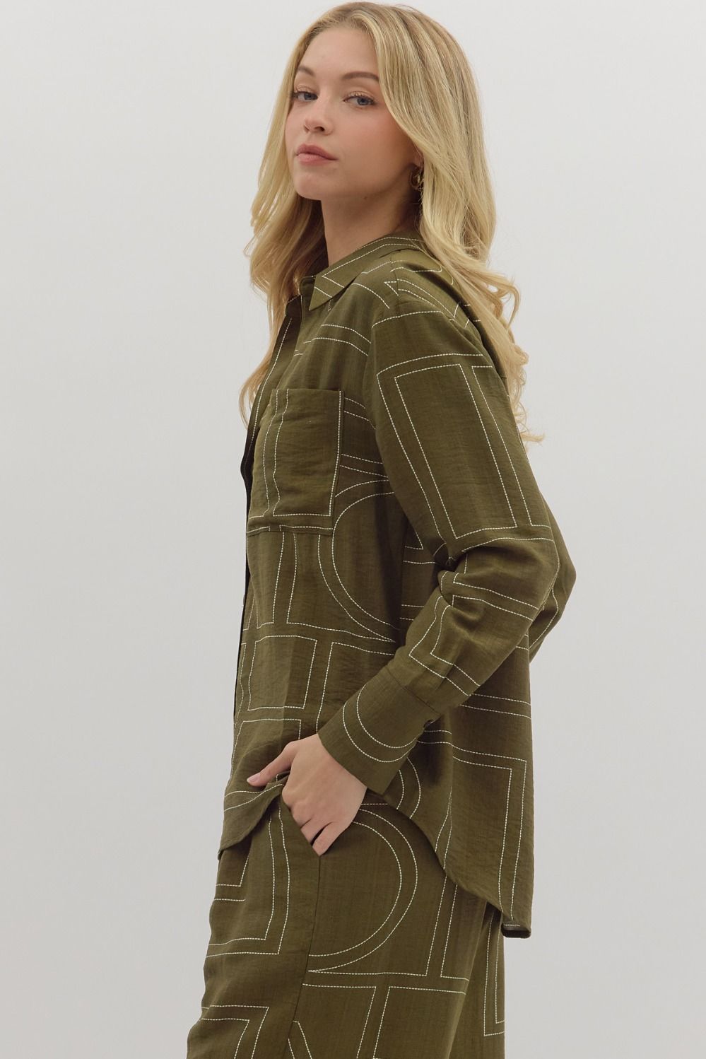 Modern Moment Olive Top