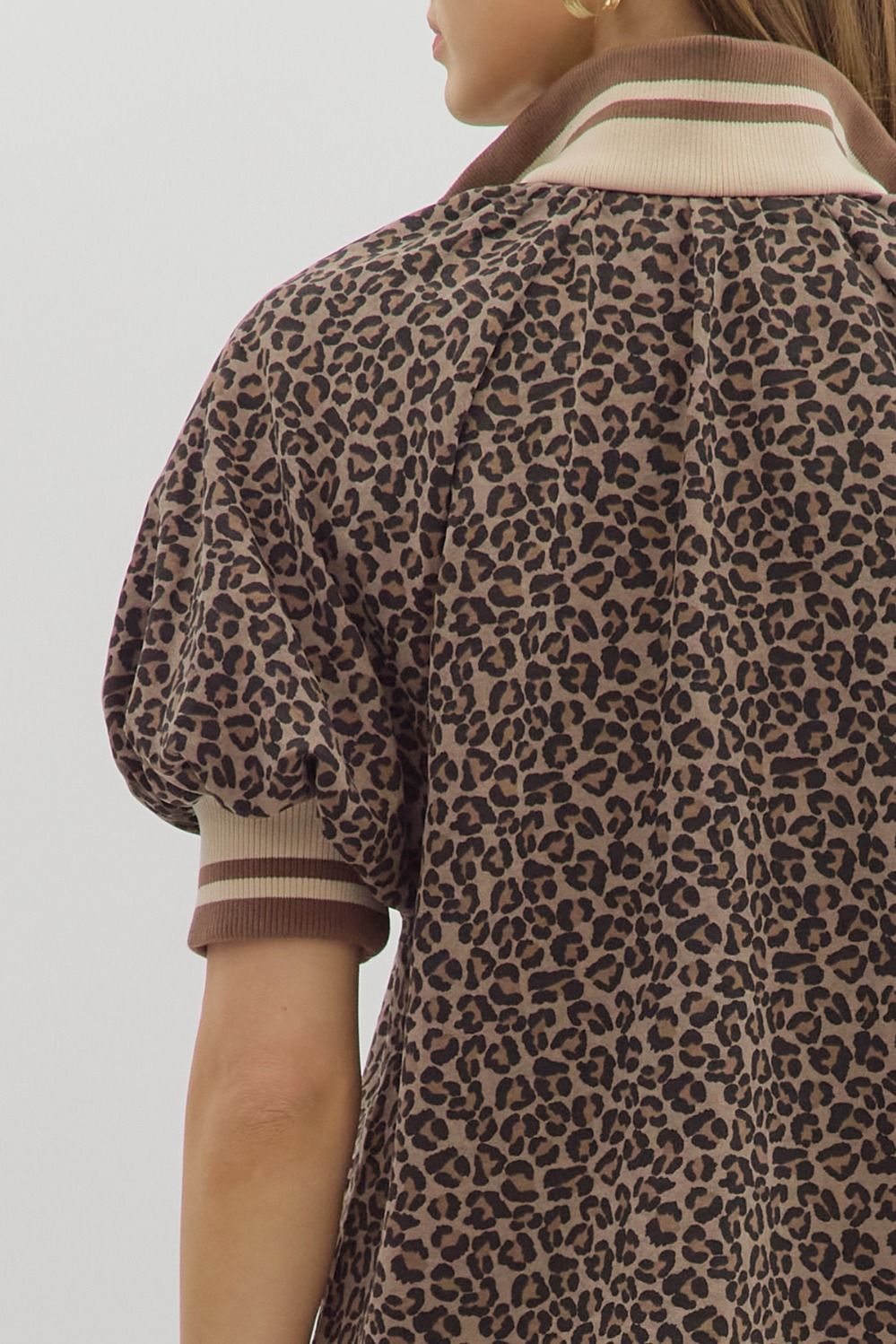 Quinn Leopard Blouse