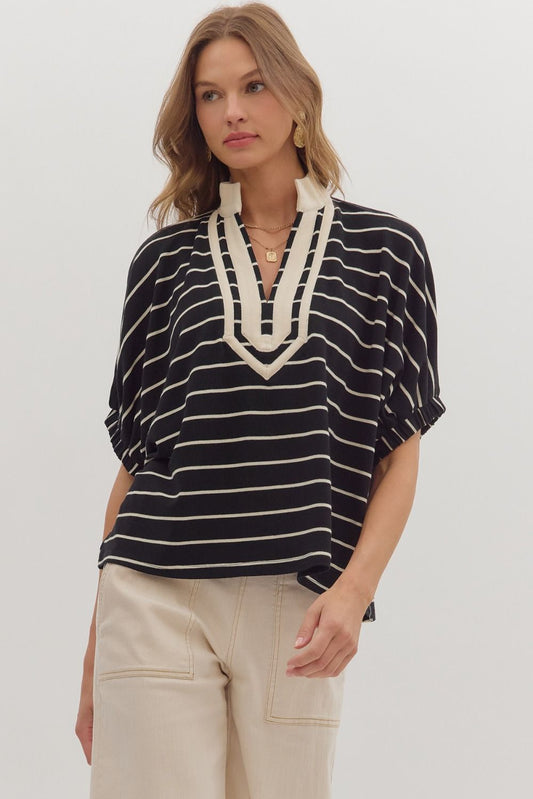 Chelsea Stripe Knit Top