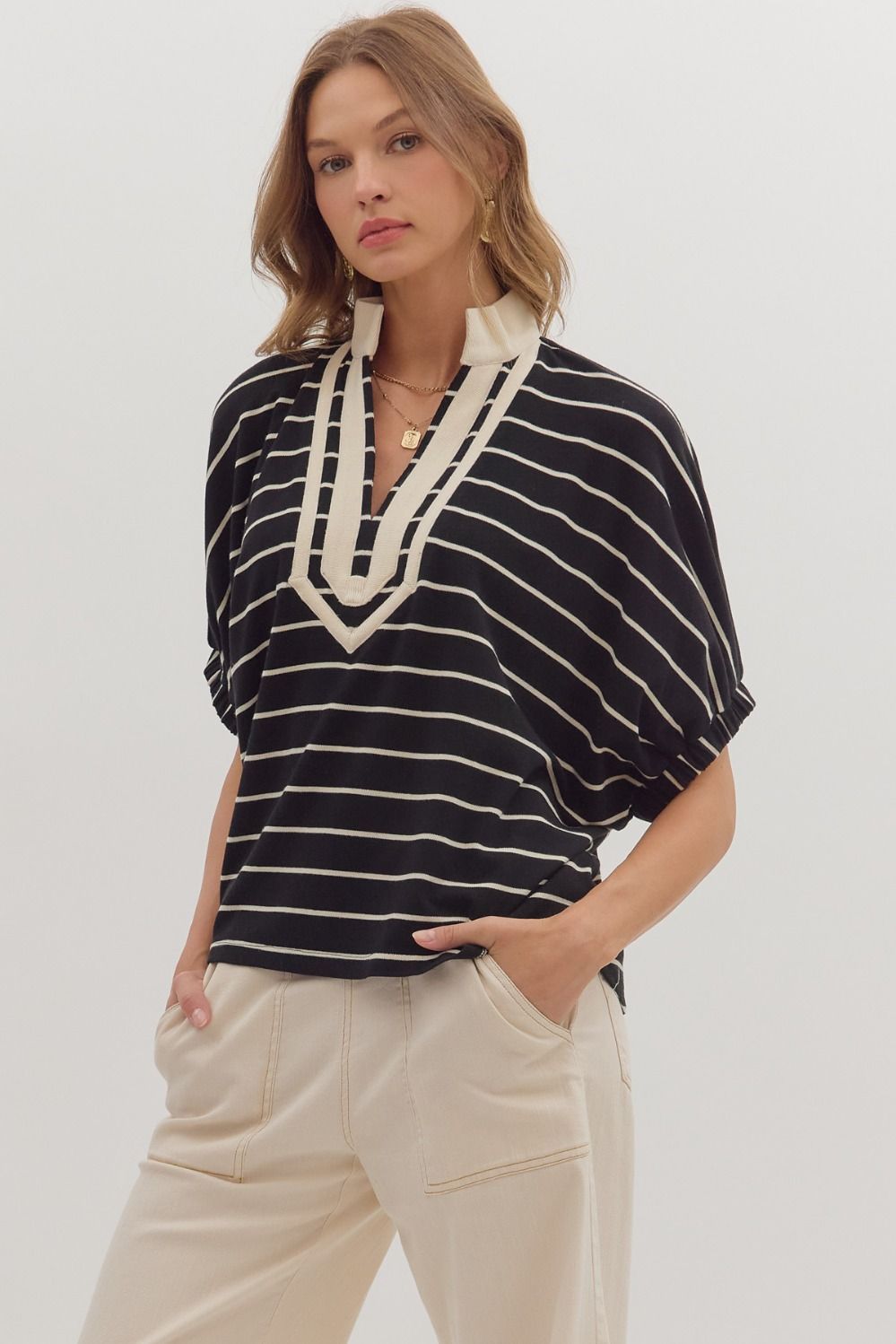Chelsea Stripe Knit Top