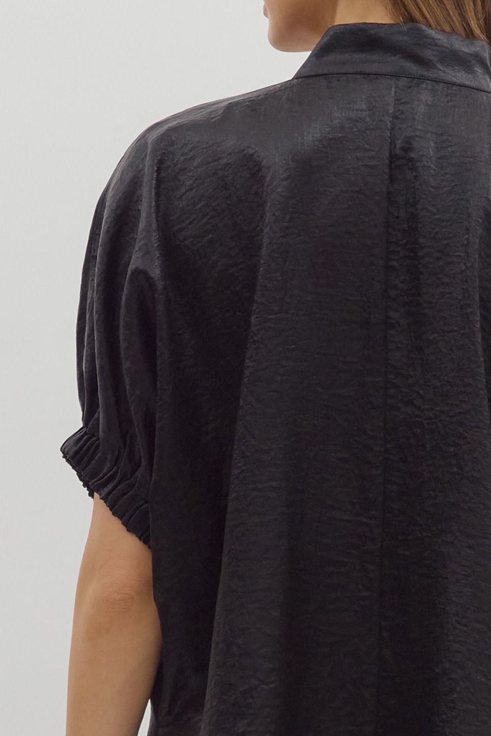 City Lights Black Blouse