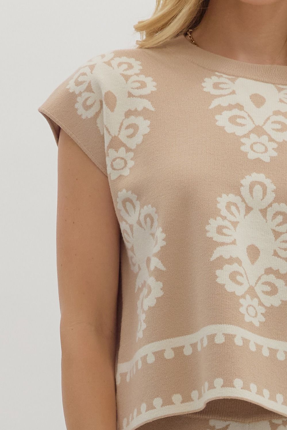 Tulum Sweater Knit Top