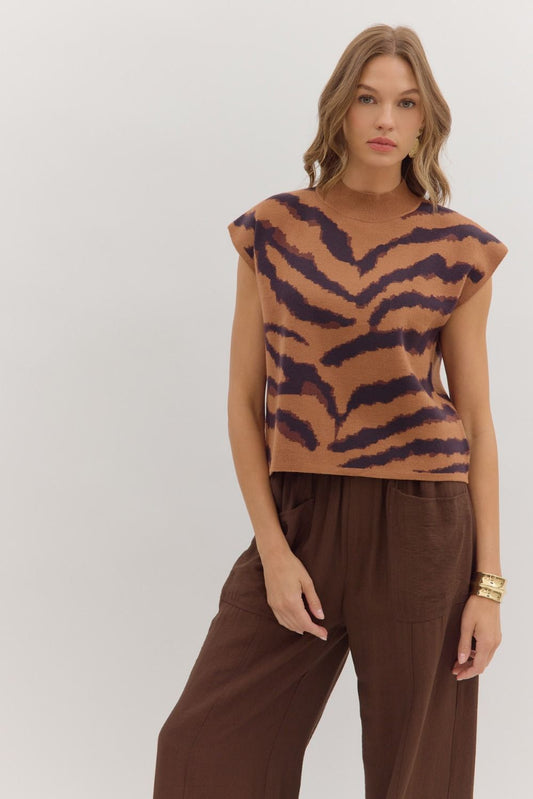Wild Streak Sweater Top