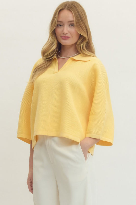 Butter Belle Knit Top