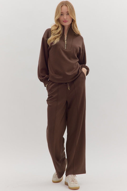 Espresso Scuba Pants