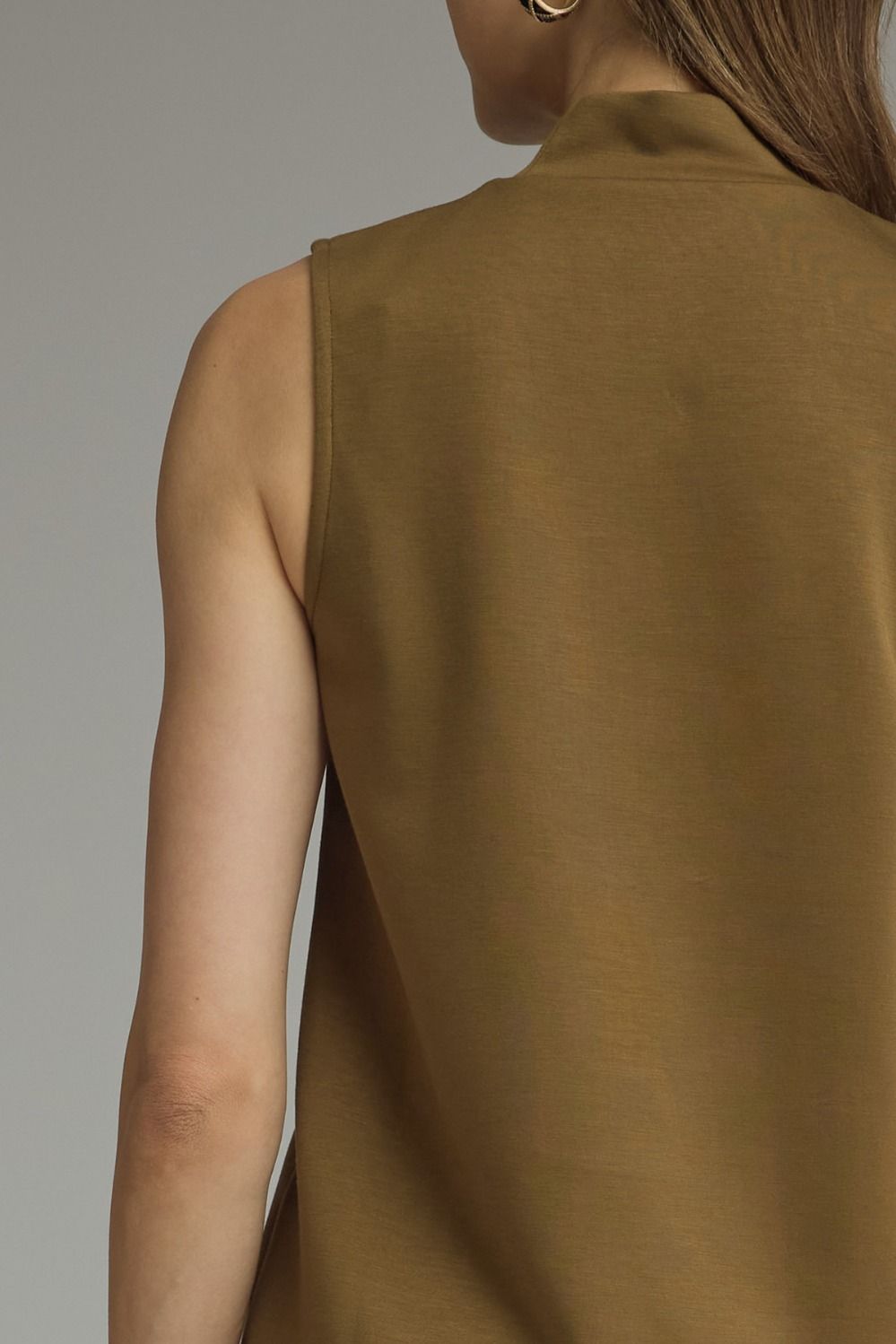 Martini Olive Mockneck Tank