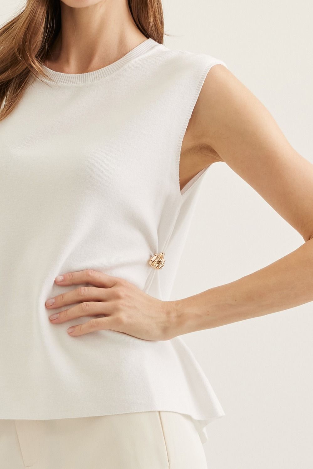 Ruthie Sleeveless Knit Tank