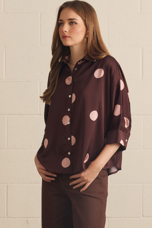 Pretty in Polka Dots Blouse