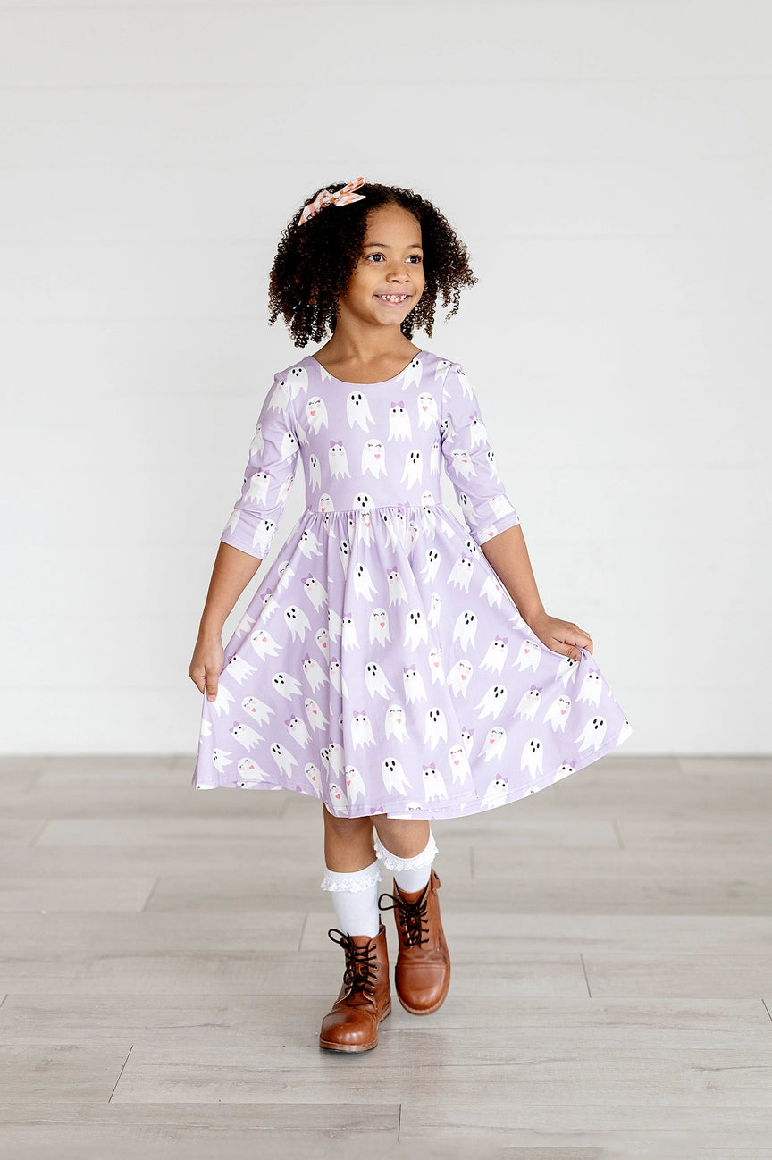 Purple Girly Ghost Emile Dress
