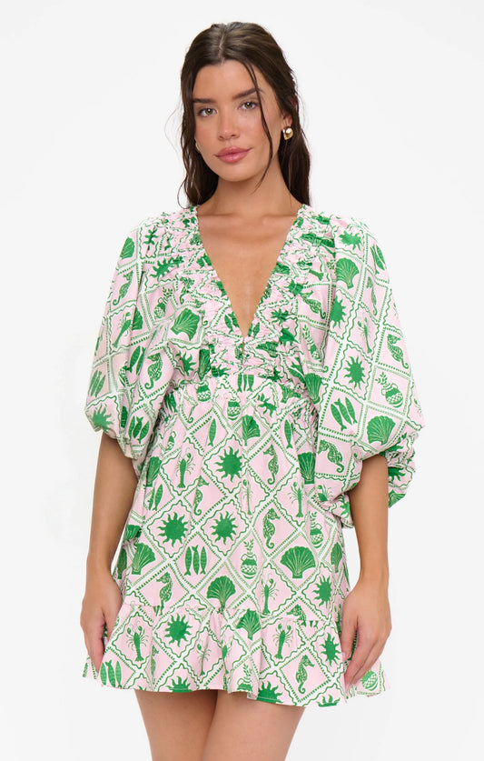 Coastal Collage Hadley Mini Dress