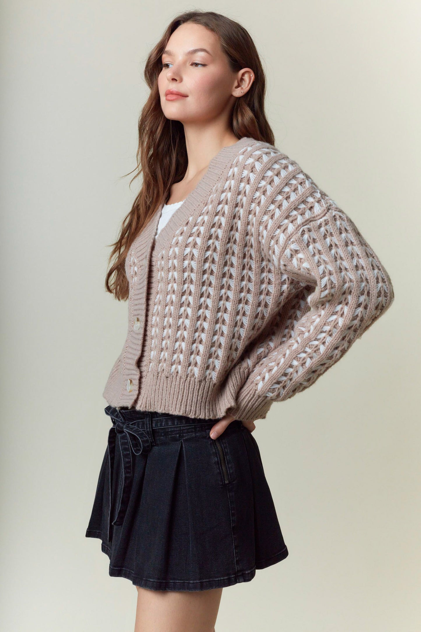 Mocha Twist Cardigan