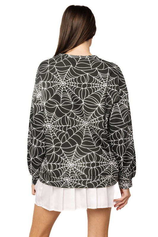 Spiderweb Spooky Sweatshirt