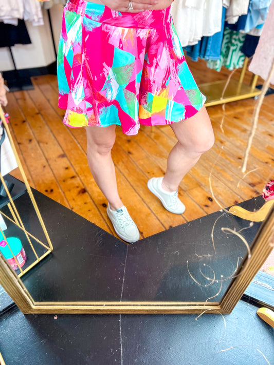 Pantalones cortos con vuelo Pop Rocks