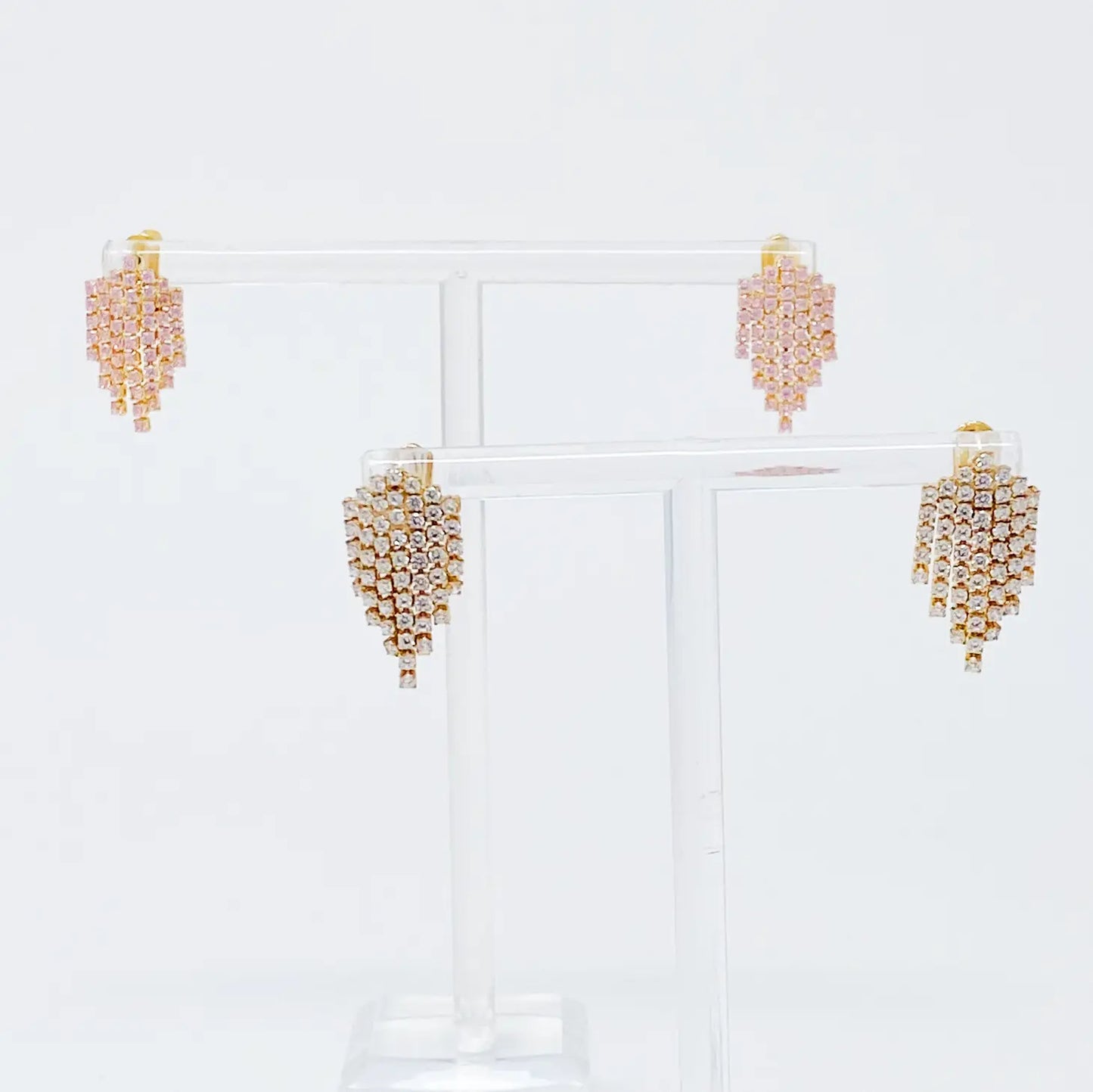 Sparkly Mini Waterfall Earrings