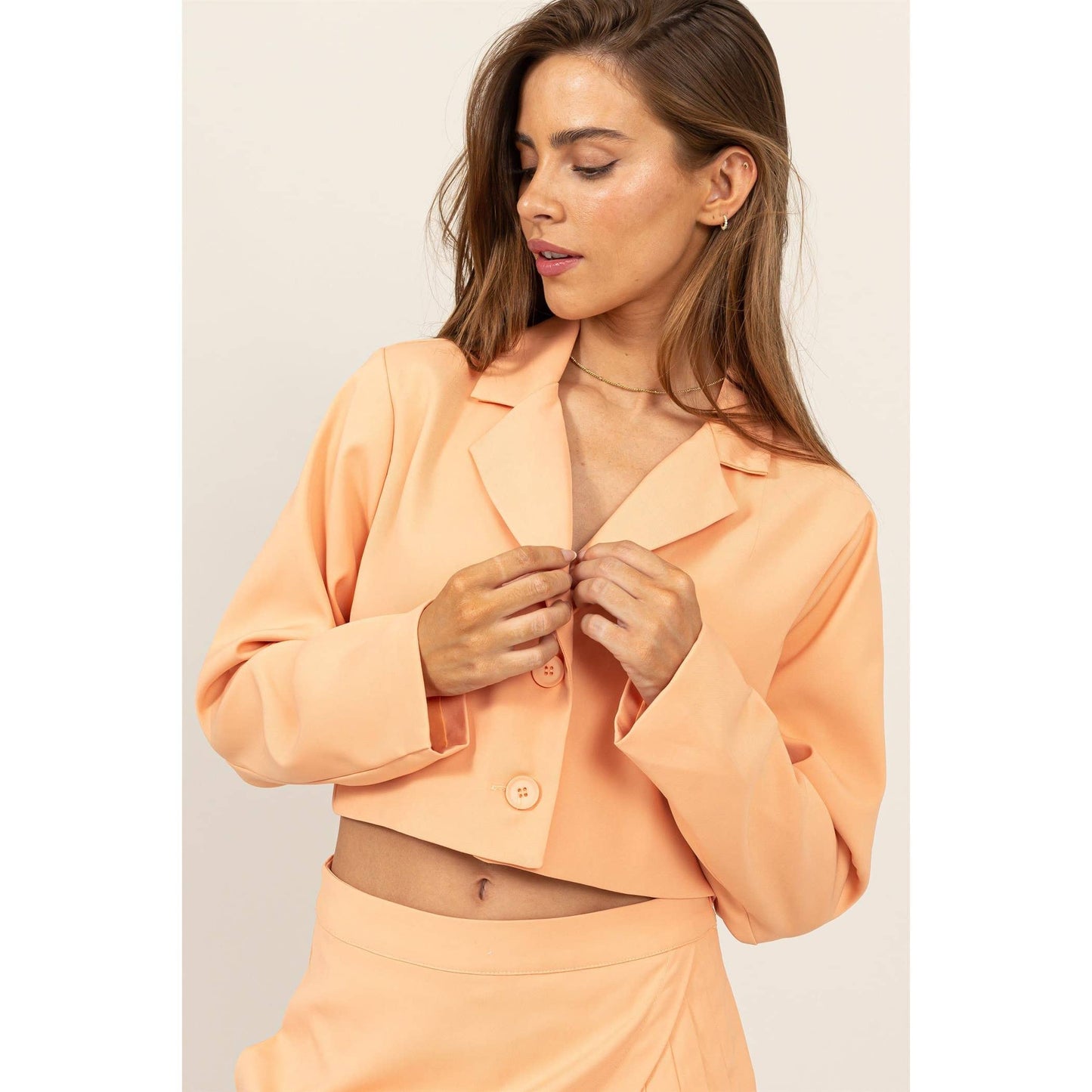 Peach Crop Blazer