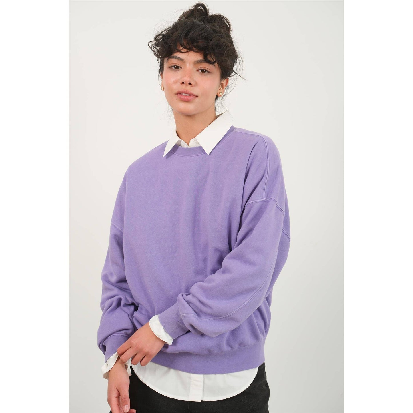 Lavender Crewneck