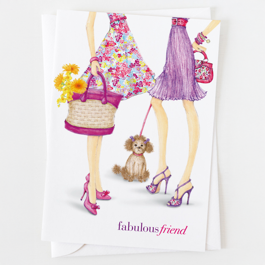 Fabulous Friend Birthday Greeting Card