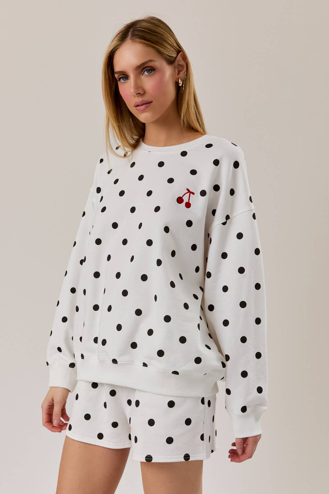 Cherry on Dot Pullover