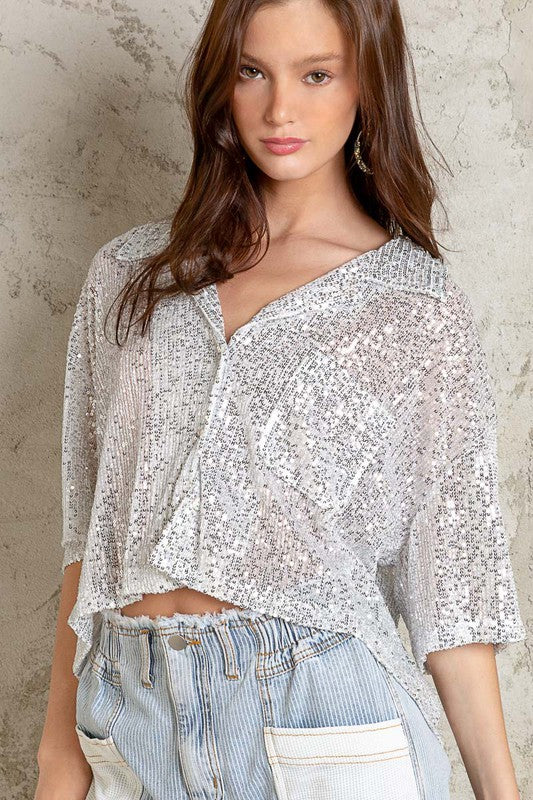 Sparkling Pearl Blouse