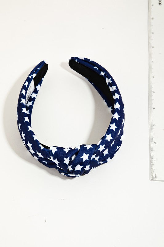 Blue Stars Headband