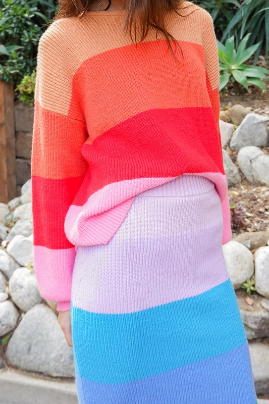 Somewhere Over the Rainbow Sweater