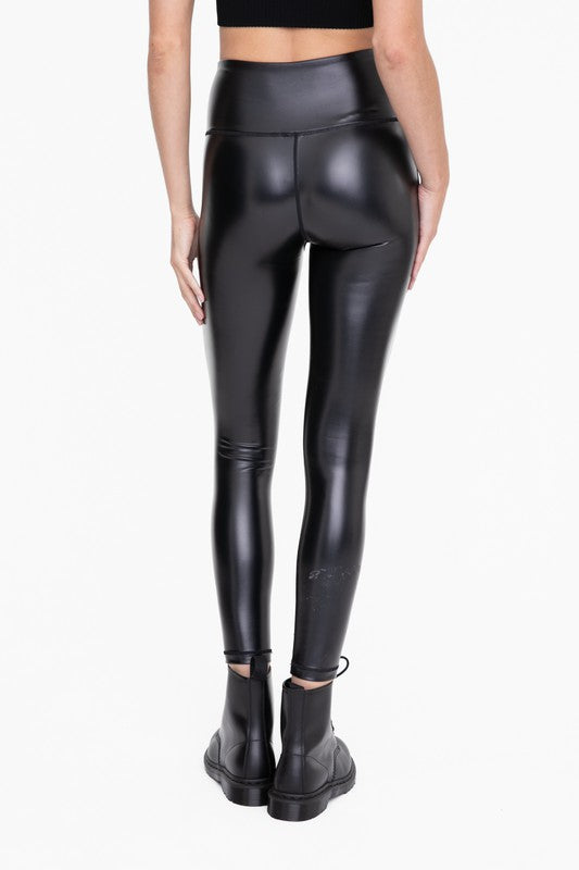 Glossy Liquid High Waist Leggings