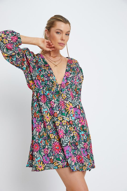 Party Floral Leona Dress