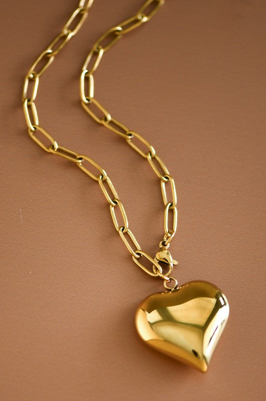 Heart Charm Necklace