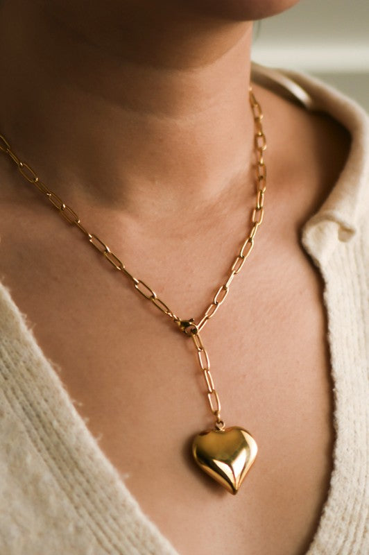 Heart Charm Necklace