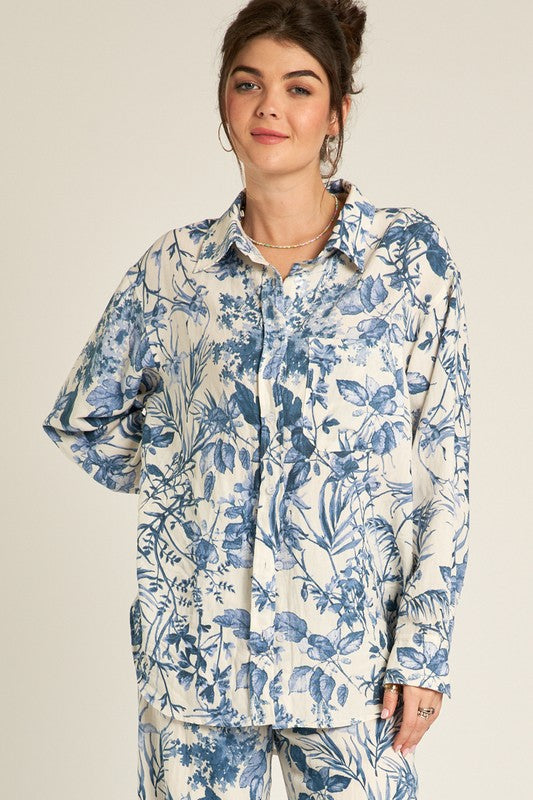 Hannah Long Sleeve Button Up